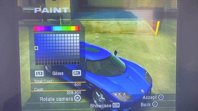 Need For Speed Undercover PS2 - This Beauty Is Mine....