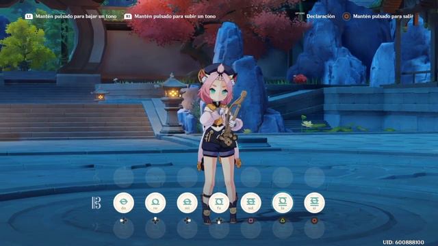 Tocando La Canción De Gravity Falls En Genshin Impact Con La Lira