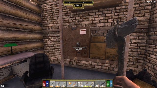 7 Days To Die - Darkness Falls (DAY 2) Finding A Home