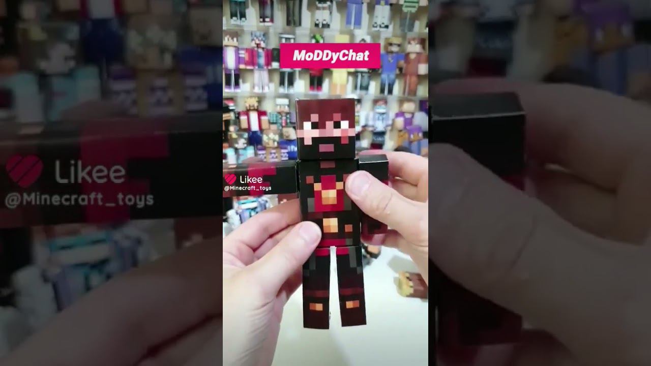 MoDDyChat 3D-игрушка  Майнкрафт Minecraft #minecraft #moddychat #майнкрафт