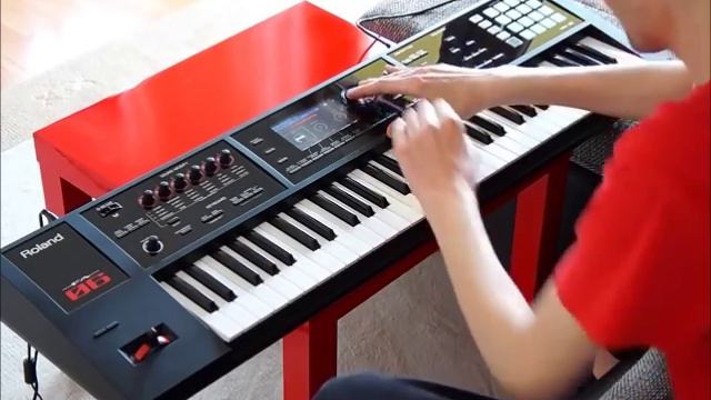 ROLAND FA-06 LIVE TRANCE SESSION 01
