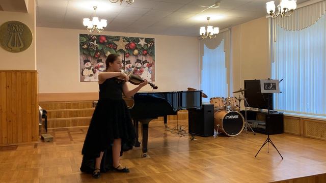 Венявский Этюд-Каприс соч.18 N3 - Гремячих Вероника (12 лет) 30.01.2021