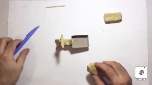 Мотоцикл из пластилина