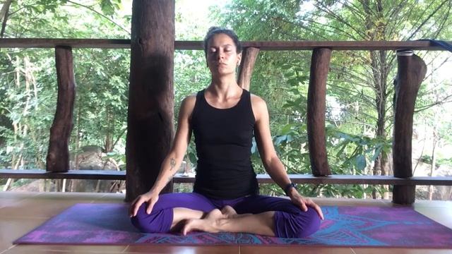 Пранаяма Нади Шодхана. Вариация 1