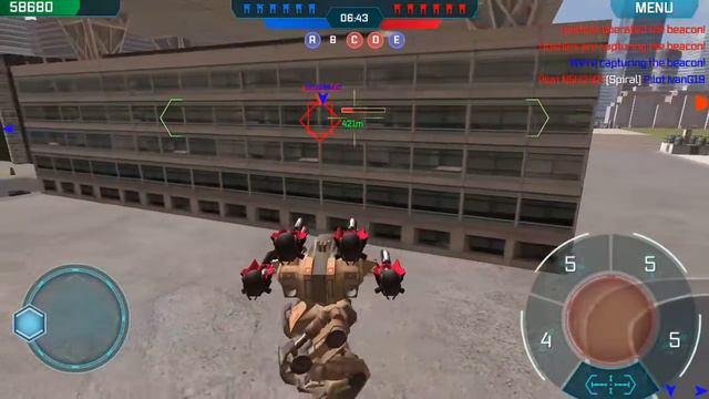 War Robot | Gl. Patton And Double Spiral Lv. 7 & 8