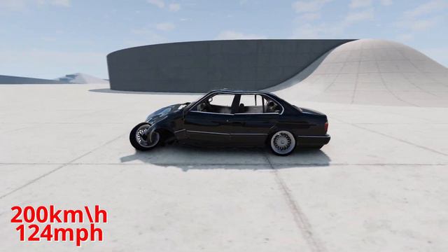Cars VS Square Speed Bump  BeamNG Drive