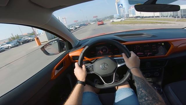 2021 Volkswagen Taos 1.4 TSI DSG - POV TEST DRIVE