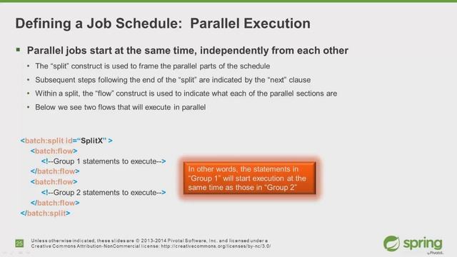 Spring Batch Scheduling