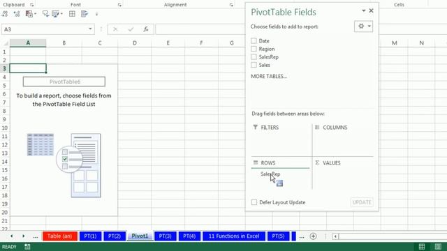 Office 2013 Class #42: Excel Basics 24: Pivot Tables For Data Analysis (21 Examples)