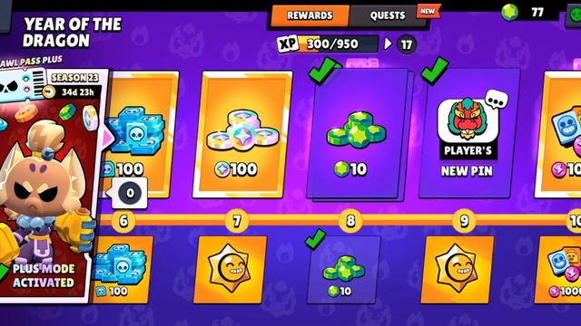Unlocking The New Brawl Pass Plus (Year Of The Dragon) 🐉🔥!
