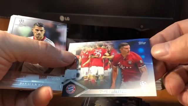 Topps UEFA Champions League Showcase 2016-17 блок#3