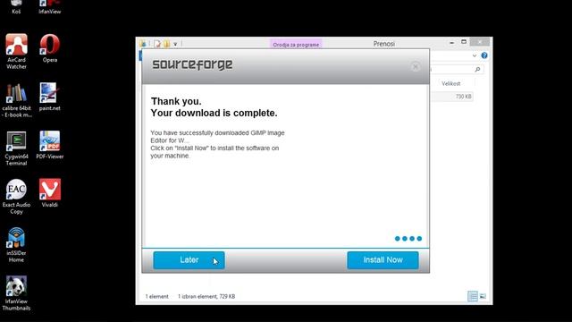 SourceForge's Offer-enabled Installer Of GIMP