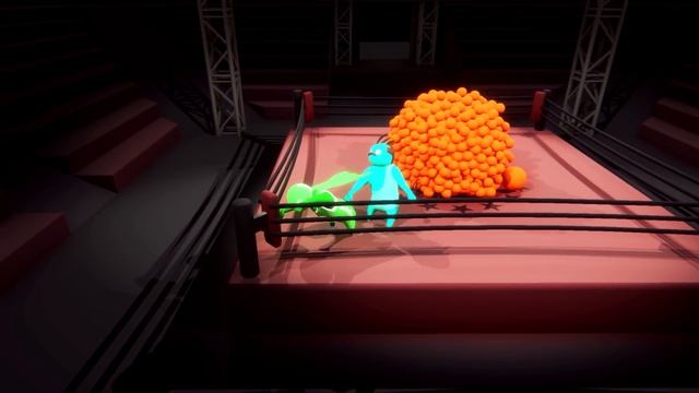 Gang Beasts - The Orange Magneto [Father And Son Gameplay]