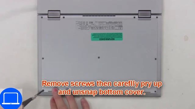 Dell Inspiron 11-3147 2-In-1 (P20T001) CMOS Battery How-To Video Tutorial