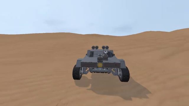 Space Engineers | Dependent Suspension Test