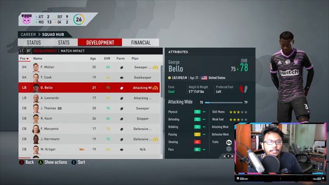 DEBUT ROBIN KOCH DAN MICHAEL CUISANCE BUAT WINDEN WANDERERS! - FIFA 21 Create A Club Career Mode #4