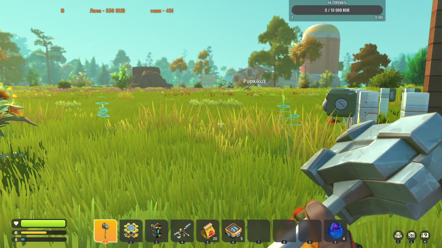 Scrap Mechanic выживание кооп 2