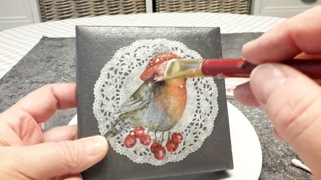 DIY ❄️ ЗИМНИЙ НАБОР ПОДСТАВОК ДЛЯ ЧАЯ / ПОДАРОК ...