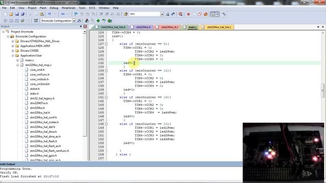 STM32Cube Encoder +PWM (СТМ32 энкодер + ШИМ)