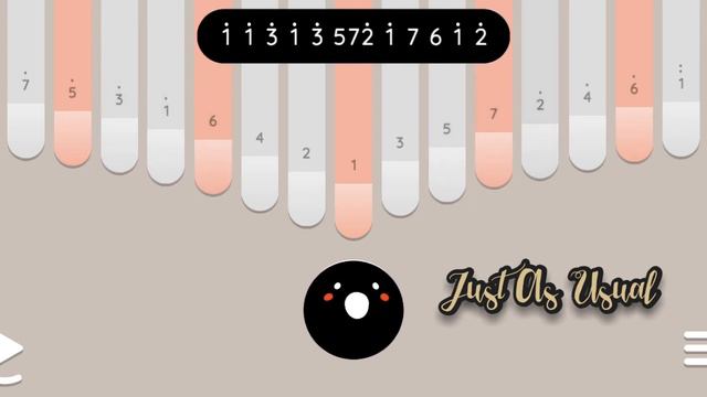 JUST AS USUAL 지켜줄게 BY EXO 엑소 (Kalimba Cover With Tabs) | KALIMBA LOVE