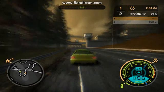 nfs most wanted2005.Прохождение Эрлсложность:сложно