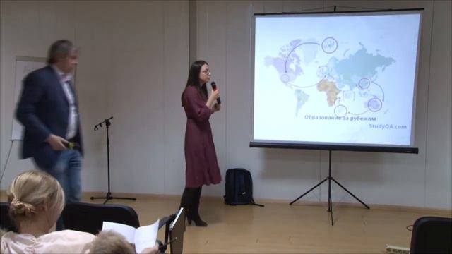 Александра Оленина, Московский день профориентации, февраль 2016