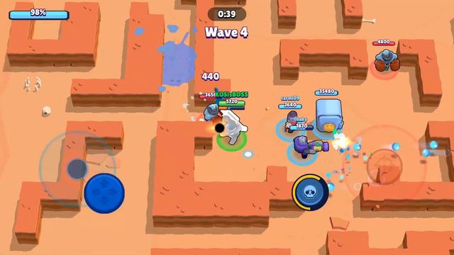 Brawl Stars Tips  ROBO RUMBLE Android Gameplay Best Shots Ricochet Brawl