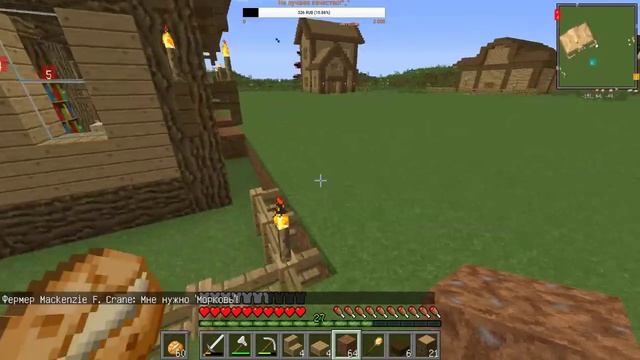 (Stream) Minecraft Выживаем с модом (MineColonies) #6