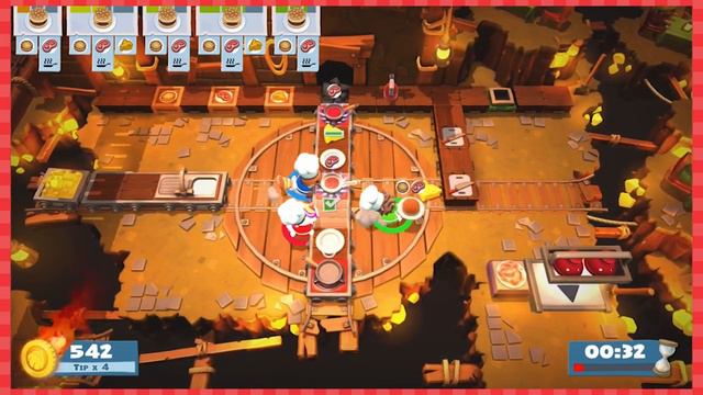 Magic Pizza! | Overcooked 2 Multiplayer Nintendo Switch Gameplay Walkthrough | Level 2-5 2-6 3-1