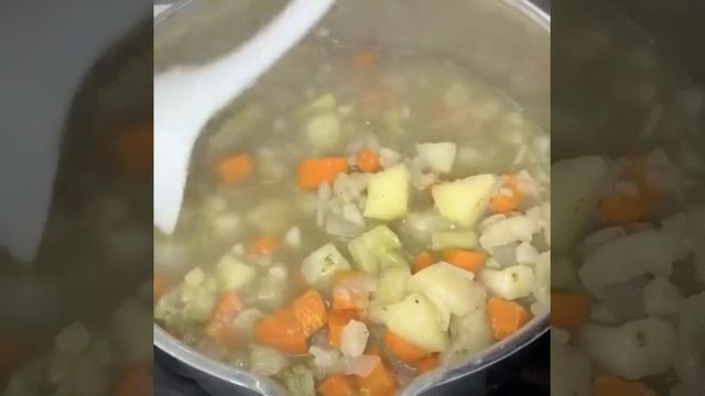 ?Сырный крем-суп...Это желанная еда...?