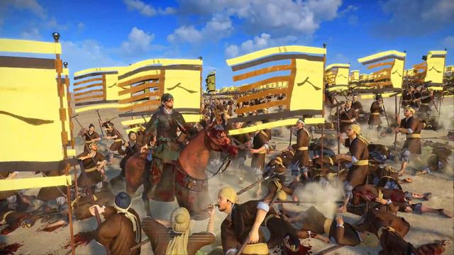 12 HEROES Vs 17000 PEASANTS - Total War: THREE KINGDOMS (4K Gameplay)