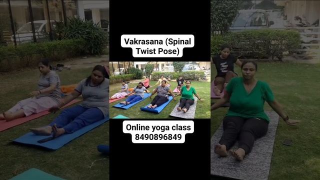 Vakrasana (Spinal Twist Pose) || Nishi Shah||