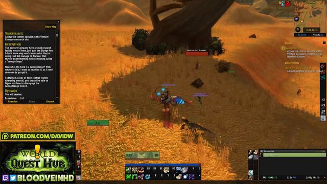 Samophlange Part 1 | WoW Quest Guide #Warcraft #Gaming #MMO #魔兽