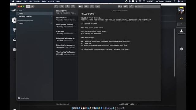 How To Fix Full Screen Problem In Counter Strike Global Offensive On Mac | CSGO