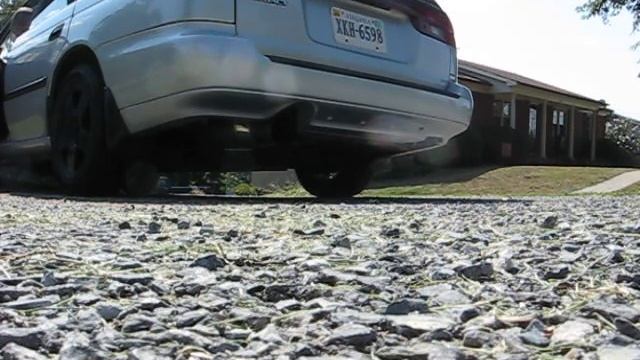 1998 Subaru Legacy With Homemade  UEL Single Port Headers