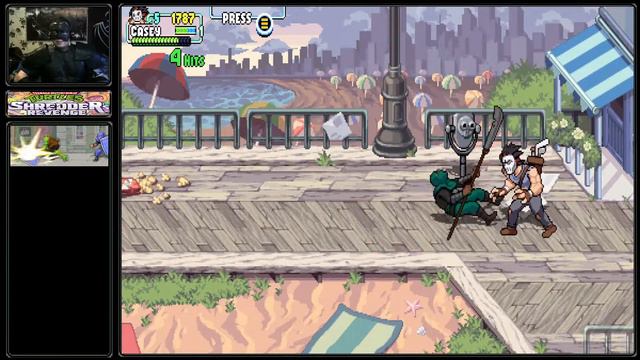 Teenage Mutant Ninja Turtles Shredder’s Revenge  - бьёмся за Кейси, хах(II)