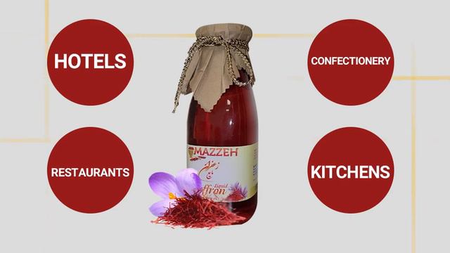 Mazzeh-Liquid Saffron 15 Oz 444 Ml/زعفران مايع مزه 15 اونسي 444 ميلي ليتري