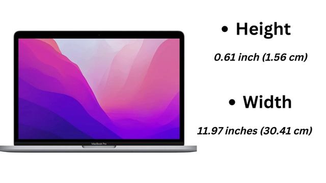 2022 Apple MacBook Pro Laptop With M2 Chip: 13-inch Retina Display