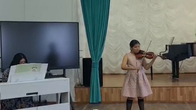 Ш. Данкля Вариации на тему Паччини, Куттымуратова Каламкас 5 класс