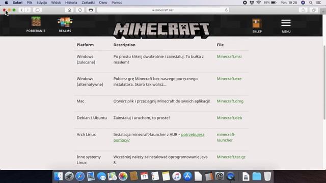 Jak Zainstalować Minecraft Na Mac OS