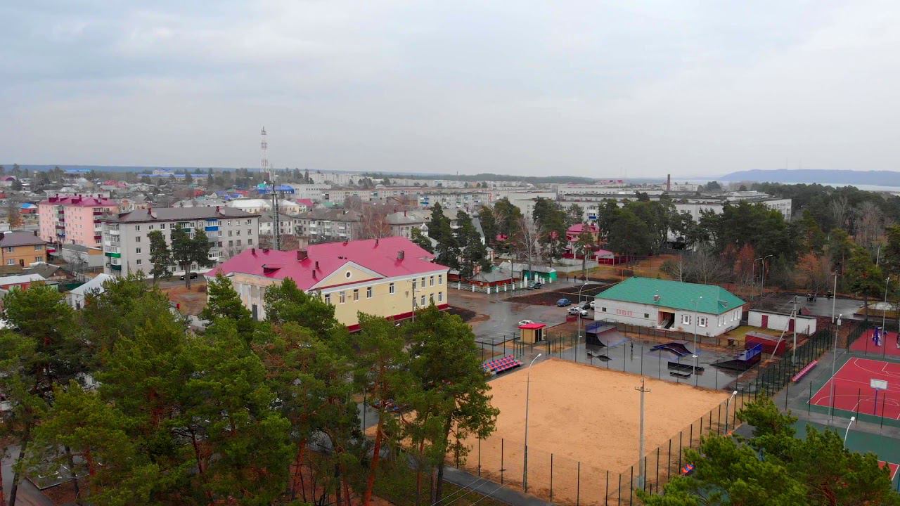 Набережная города Звенигово