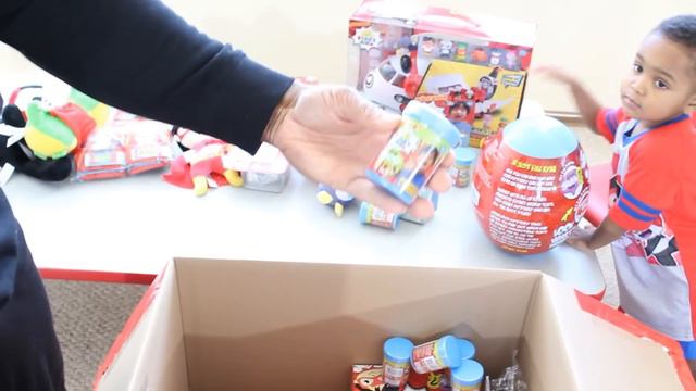 Ryan Sends Kids Toys  Giant Mystery Box Unboxing 100