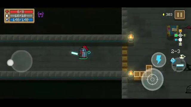 Прошёл убойный режим за Паладина в [Soul Knight]