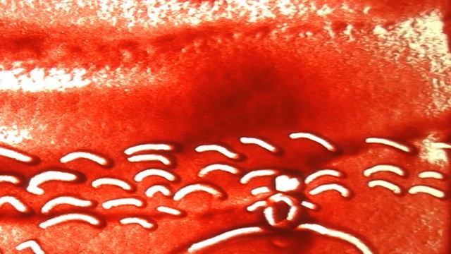 На берегу моря.Песочная анимация