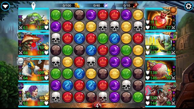 Gems Of War - Guild Wars BLUE Attack For The Week Of March 28, 2022