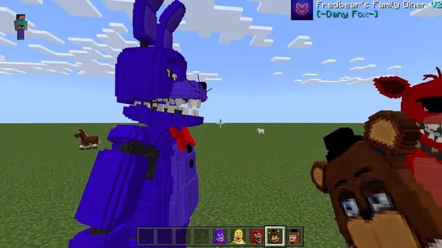 Обзор мода фнаф! Minecraft Windows10 Edition (bedrock)
