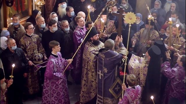 Чин Воздвижения Честного и Животворящего Креста Господня. МитрополитТихон.Псково Печерский монастыр