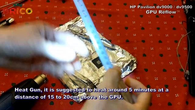 GPU ReflowRepair HP Pavilion dv9000 dv9500