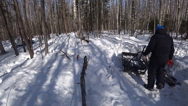 ИЗ-ЗА ЭТОЙ НАХОДКИ ПРИШЛОСЬ ВЫЗЫВАТЬ ТРАКТОР ! ОТВАЛ ТДТ-55! ОН ЖДАЛ НАС ВСЮ ЗИМУ!