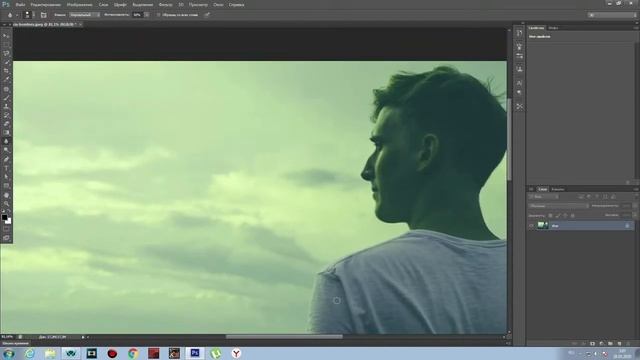 Как быстро обработать видео в фотошоп! (Photoshop)
